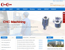 Tablet Screenshot of chinacncmachining.net